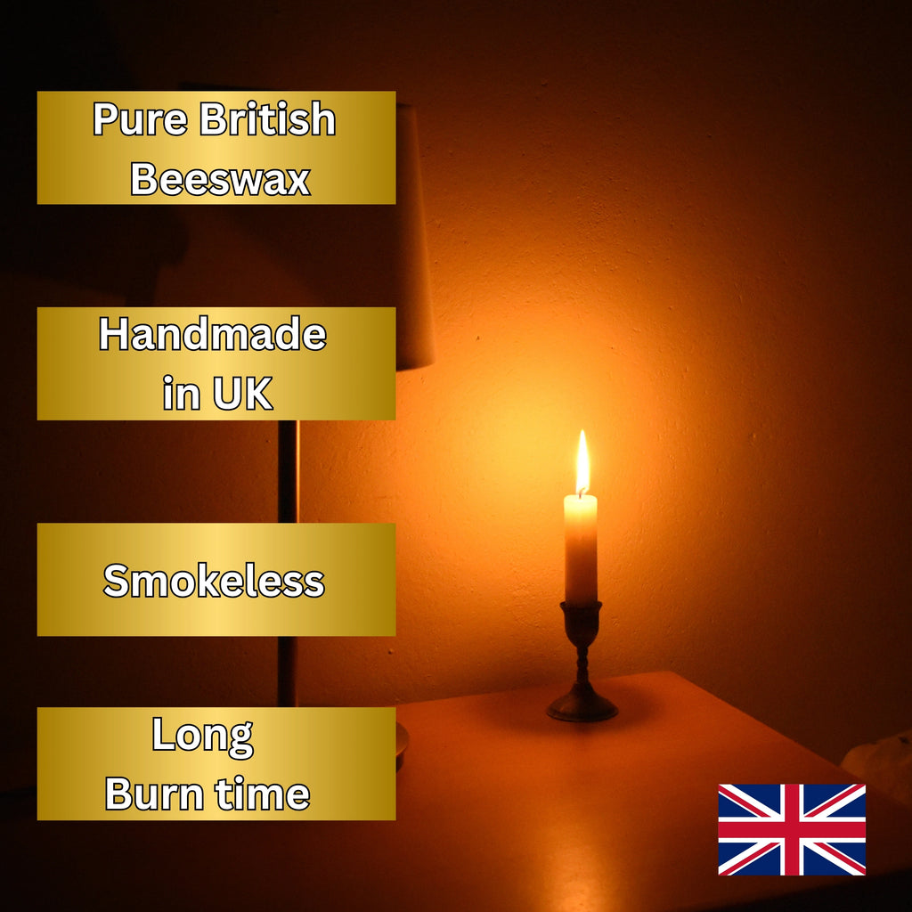 Wholesale  Pure Beeswax Taper Candles (set of 2) | 5 Colours