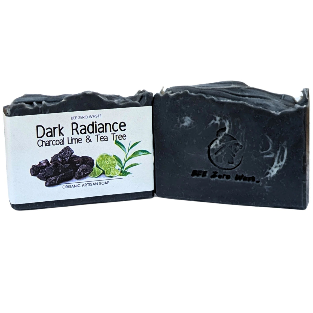 Dark Radiance natural clay soap made completely without synthetic fragrances or palm oil.