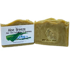Eco-friendly packaged natural soap bars designed for zero-waste shop inventory.