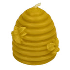 Wholesale pure British beeswax beehive candles arranged for B2B retail ordering and trade supply.
