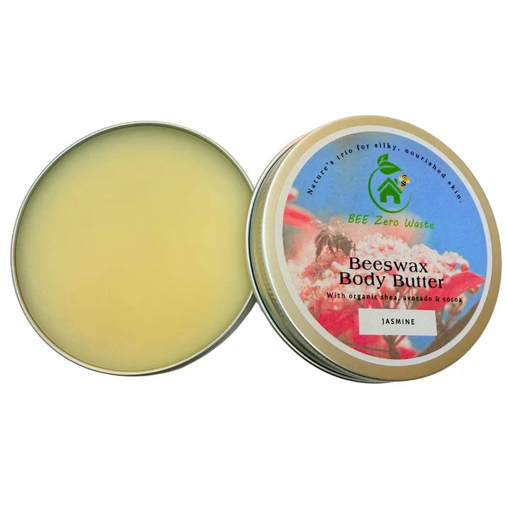 Jasmine scented waterless body butter supplied in bulk for independent eco-boutiques.