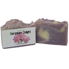 Handmade vegan natural soap bars ready for eco-boutique shelf display.