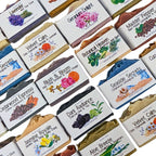 Wholesale artisan cold-process soap bars arranged for B2B retail supply in the UK.