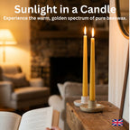 Wholesale  Pure Beeswax Taper Candles (set of 2) | 5 Colours