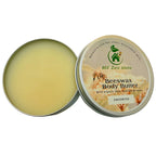 Cedarwood natural beeswax body balm ready for trade ordering and point-of-sale display.